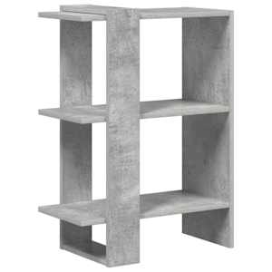 Knihovna Betonově šedá 52 x 25 x 71,5 cm kompozitní dřevo - obrázek 7