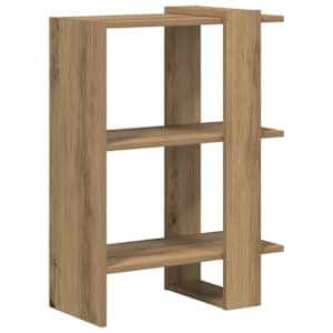 vidaXL Raamatukapp 2 tasandit 52 x 25 x 71,5 cm Tehispuit K&auml;sit&ouml;&ouml;puu