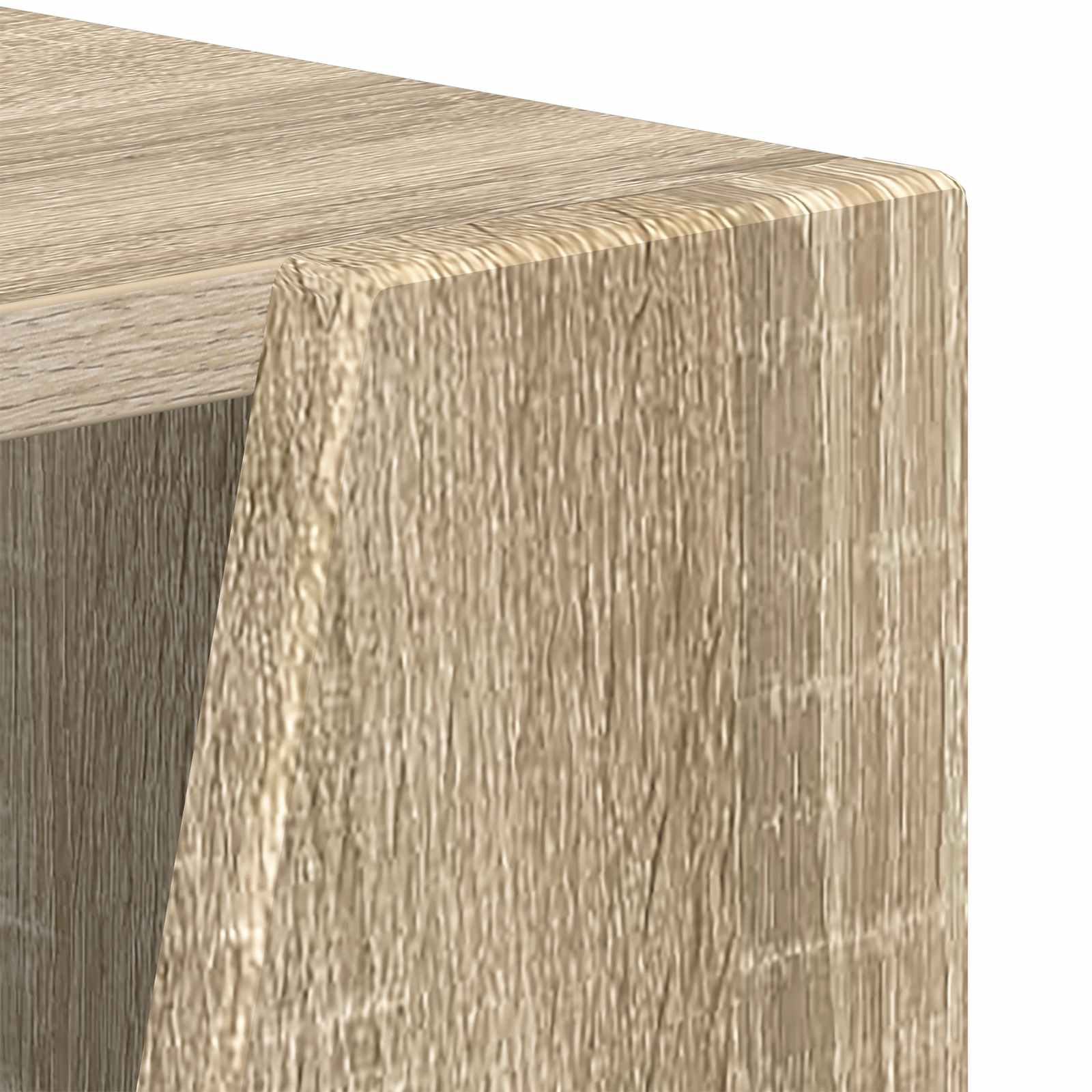 Stranski polic Sonoma hrast 33 x 32 x 70,5 cm Konstruiran les - slika 8