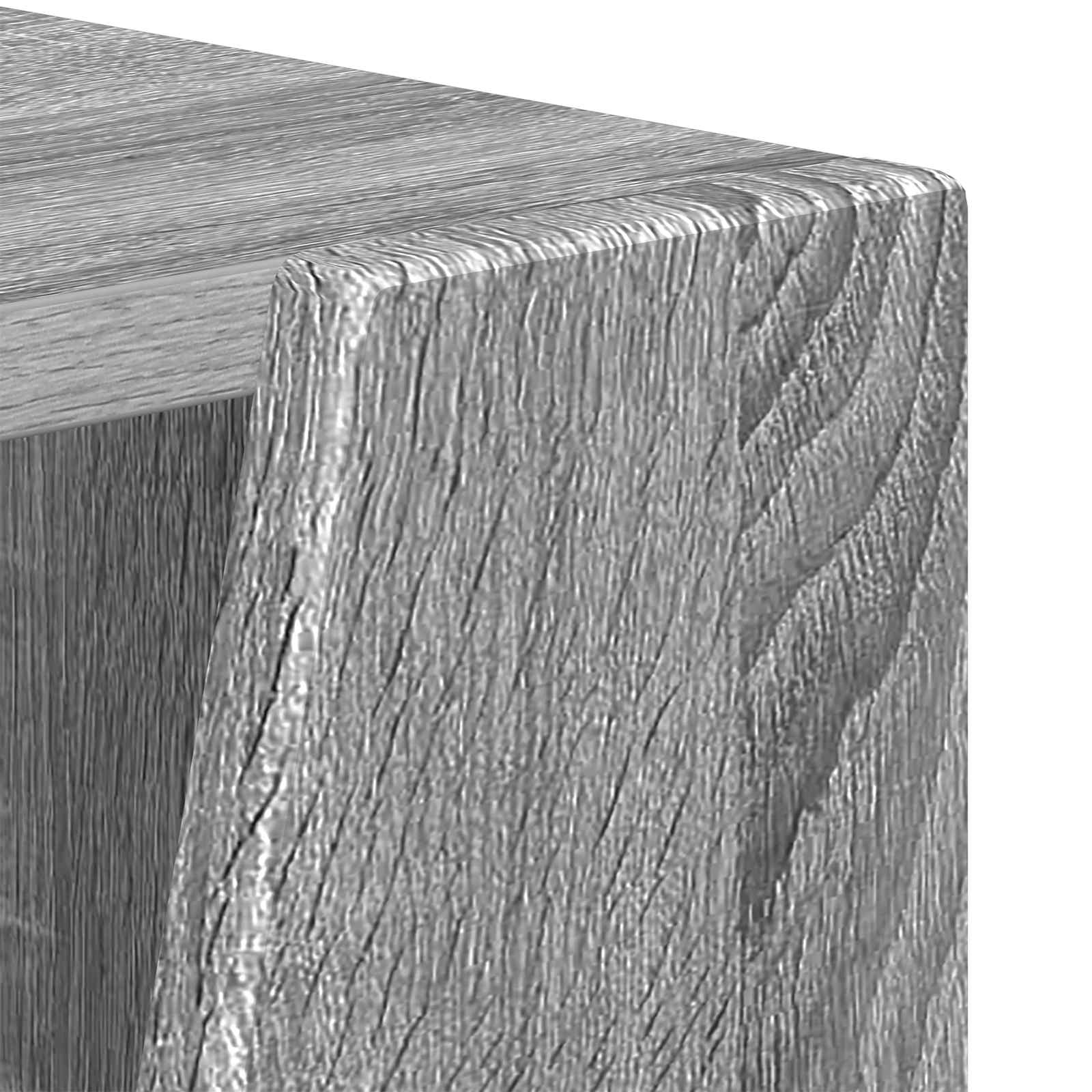 Stranski polic Siva Sonoma 33 x 32 x 70,5 cm Konstruiran les - slika 8