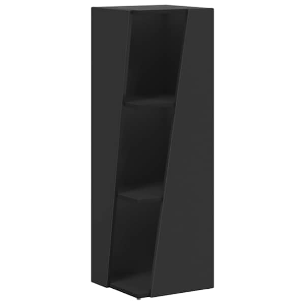 vidaXL K&uuml;ljerega shelf 33 x 32 x 100,5 cm Tehispuit Must