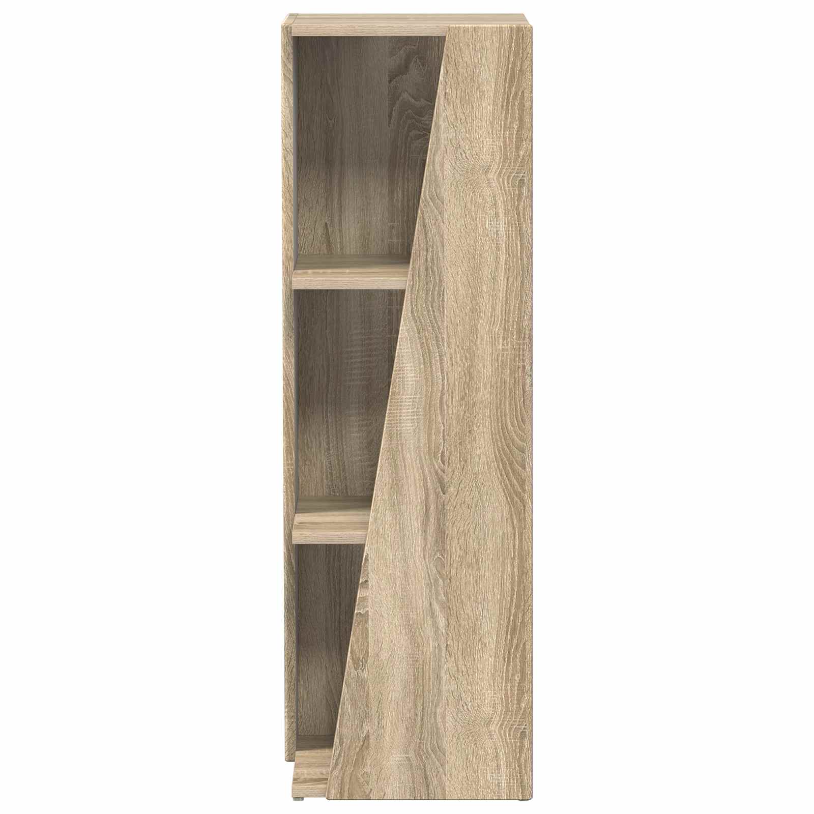 Stranski polic Sonoma hrast 33 x 32 x 100,5 cm Konstruiran les - slika 5