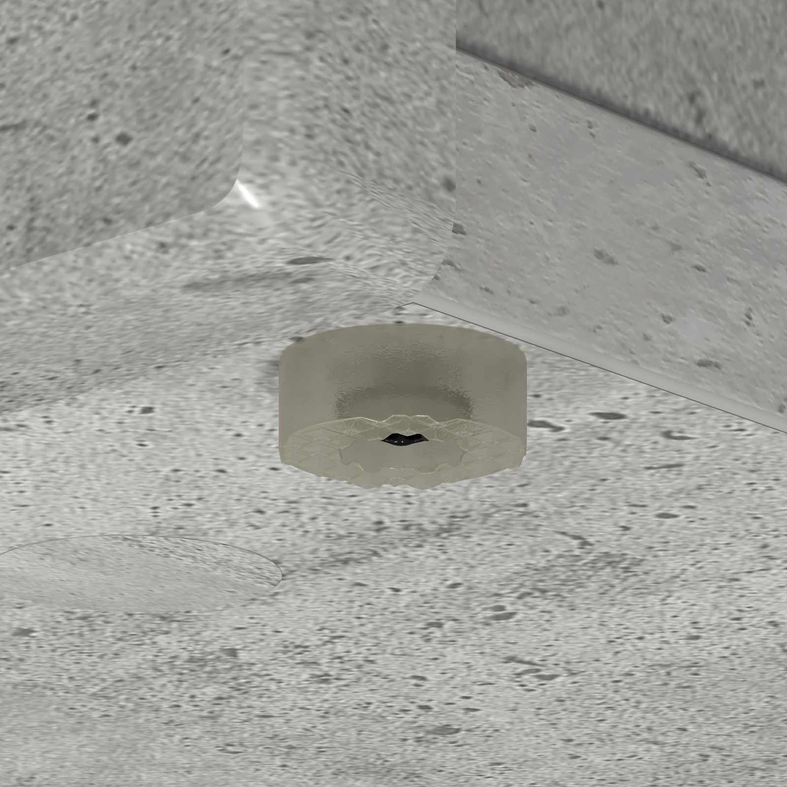 Stranski polic Betonsko siva 33 x 32 x 100,5 cm Konstruiran les - slika 9