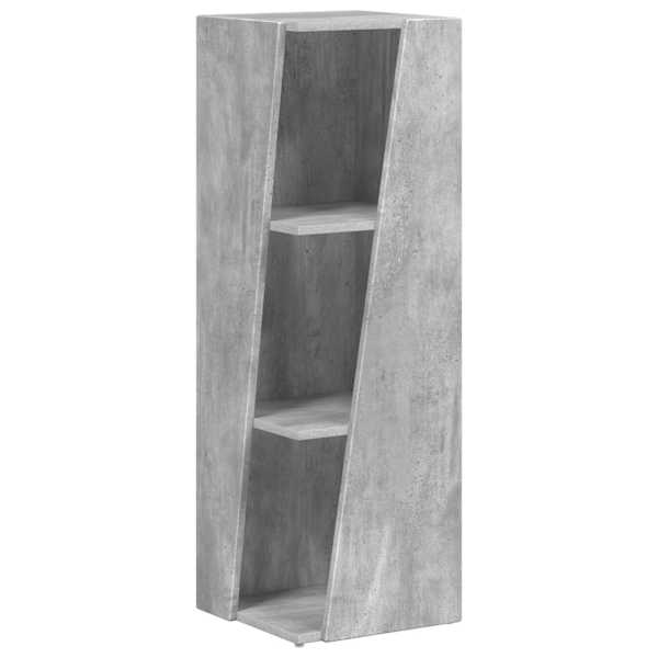 vidaXL K&uuml;ljerega shelf 33 x 32 x 100,5 cm Tehispuit Betoonhall