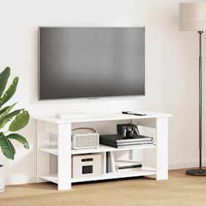 Stojan na TV Bílá 100 x 40 x 50 cm - obrázek 1