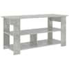 vidaXL Teleri alus Betoonhall 100 x 40 x 50 cm