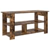 vidaXL Teleri alus Suitsetatud tamm 100 x 40 x 50 cm