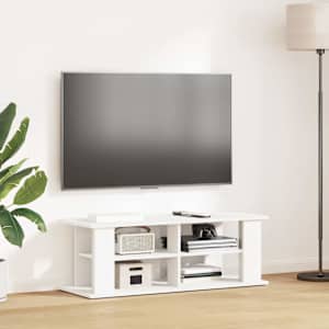Stojan na TV Bílá 96 x 35 x 33,5 cm - obrázek 1