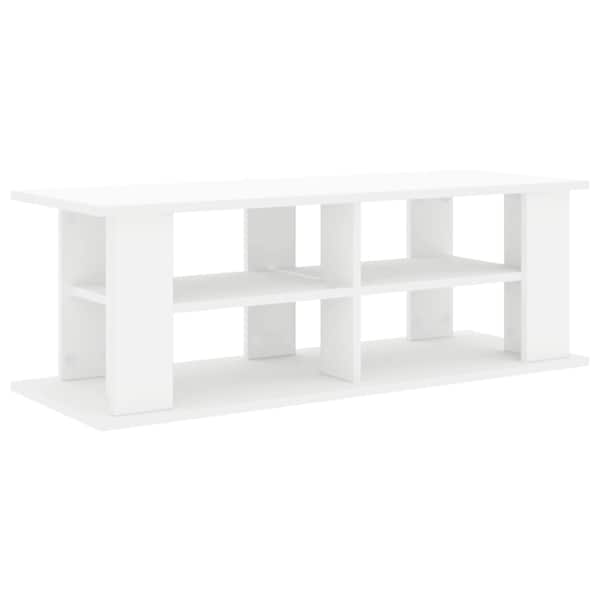 vidaXL Teleri alus Valge 96 x 35 x 33,5 cm