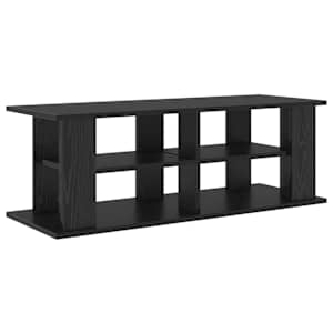 vidaXL Teleri alus Must tamm 96 x 35 x 33,5 cm