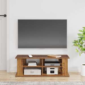 Stojan na TV Staré dřevo 96 x 35 x 33,5 cm - obrázek 1