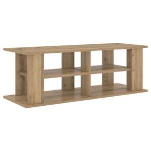 Stojan na TV 96 x 35 x 33,5 cm Artisanový dub Dřevěný materiál - obrázek 2