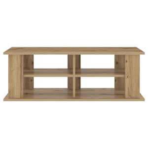 Stojan na TV 96 x 35 x 33,5 cm Artisanový dub Dřevěný materiál - obrázek 4