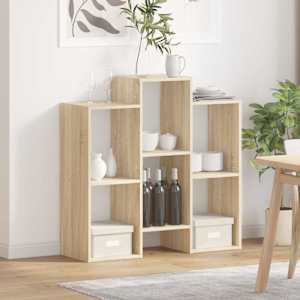 Servírovací skříň Sonoma dub 90 x 30 x 90 cm - obrázek 1