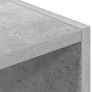 Servírovací skříň Betonově šedá 90 x 30 x 90 cm - obrázek 7