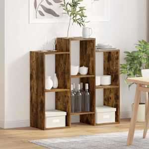 Servírovací skříň Kouřový dub 90 x 30 x 90 cm - obrázek 1