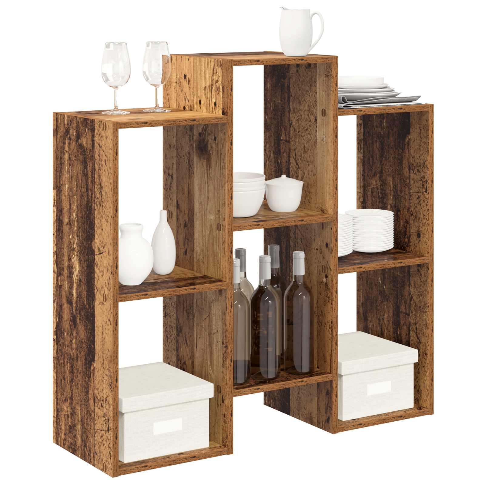 Thumbnail - vidaXL Sideboard Altholz 90 x 30 x 90 cm