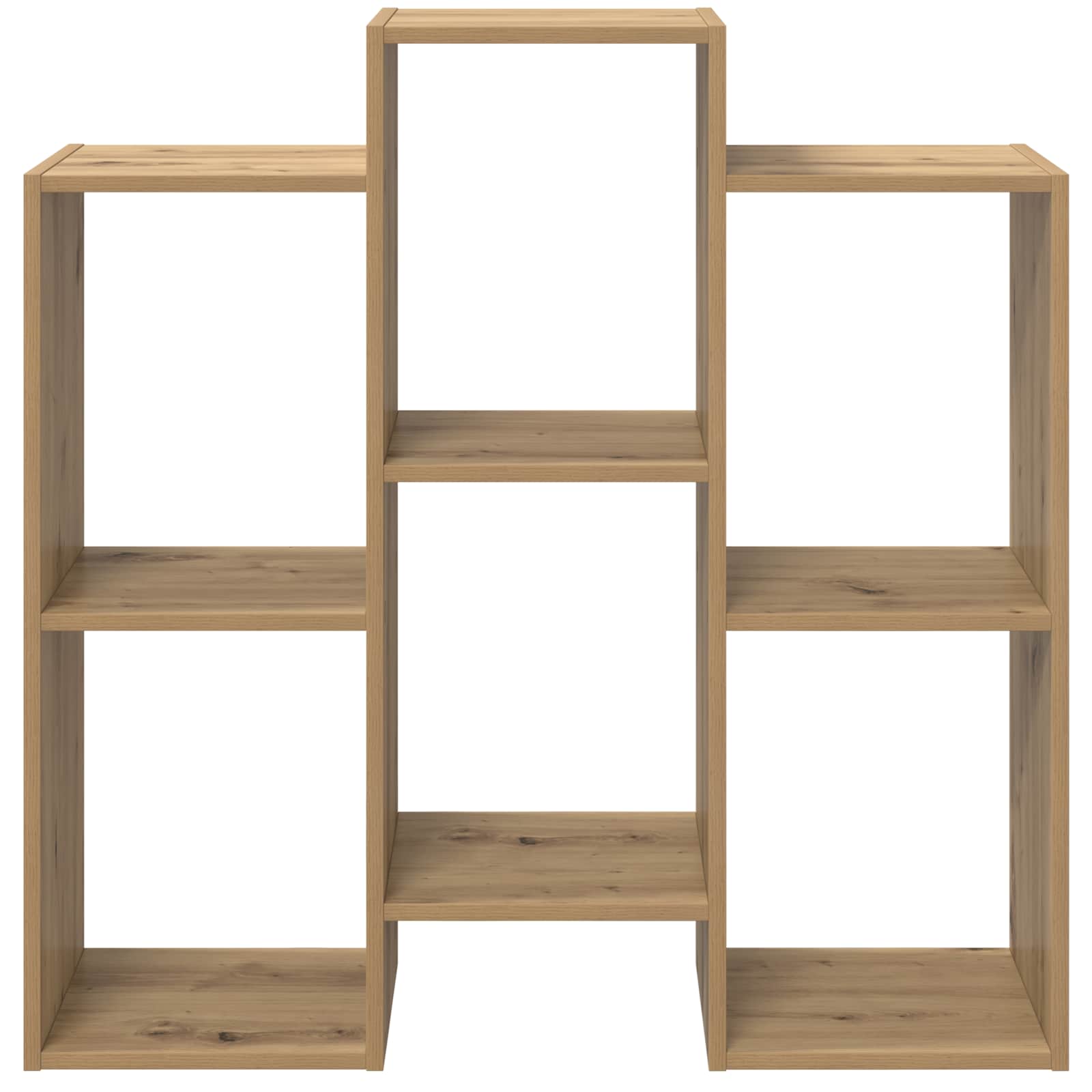 Strani šal Umetni hrast 90 x 30 x 90 cm - slika 5