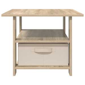 Konferenční stolek Sonoma dub 77 x 55 x 42 cm kompozitní dřevo - obrázek 6