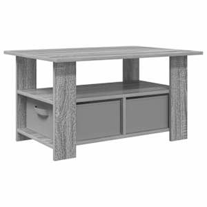 Konferenční stolek Šedá Sonoma 77 x 55 x 42 cm kompozitní dřevo - obrázek 7