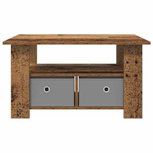Konferenční stolek Staré dřevo 77 x 55 x 42 cm kompozitní dřevo - obrázek 5