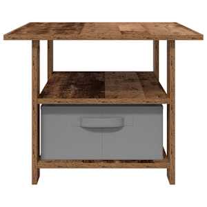 Konferenční stolek Staré dřevo 77 x 55 x 42 cm kompozitní dřevo - obrázek 6