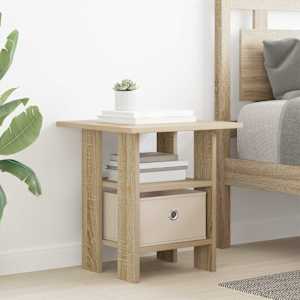 Nočna omarica Sonoma hrast 41 x 40 x 45 cm Konstruiran les