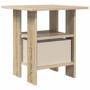 Noční stolek 2 pcs Sonoma dub 41 x 40 x 45 cm kompozitní dřevo - obrázek 8