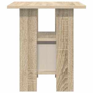 Noční stolek 2 pcs Sonoma dub 41 x 40 x 45 cm kompozitní dřevo - obrázek 7