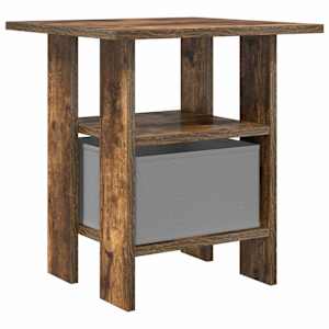 Noční stolek 2 pcs Kouřový dub 41 x 40 x 45 cm kompozitní dřevo - obrázek 8
