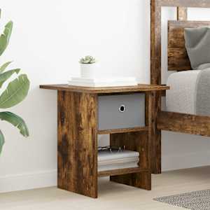 Nočna omarica Dimljeni oreh 41 x 40 x 45 cm Konstruiran les