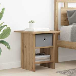 Nočna omarica Umetni hrast 41 x 40 x 45 cm Konstruiran les