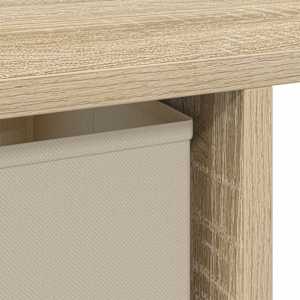 Stůl se zásuvkou Sonoma dub 100 x 40 x 75 cm kompozitní dřevo - obrázek 9