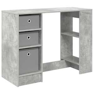 vidaXL Laud Betoonhall 100 x 40 x 75 cm Tehispuit