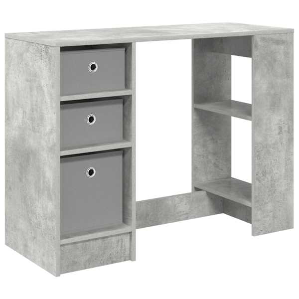 vidaXL Laud Betoonhall 100 x 40 x 75 cm Tehispuit