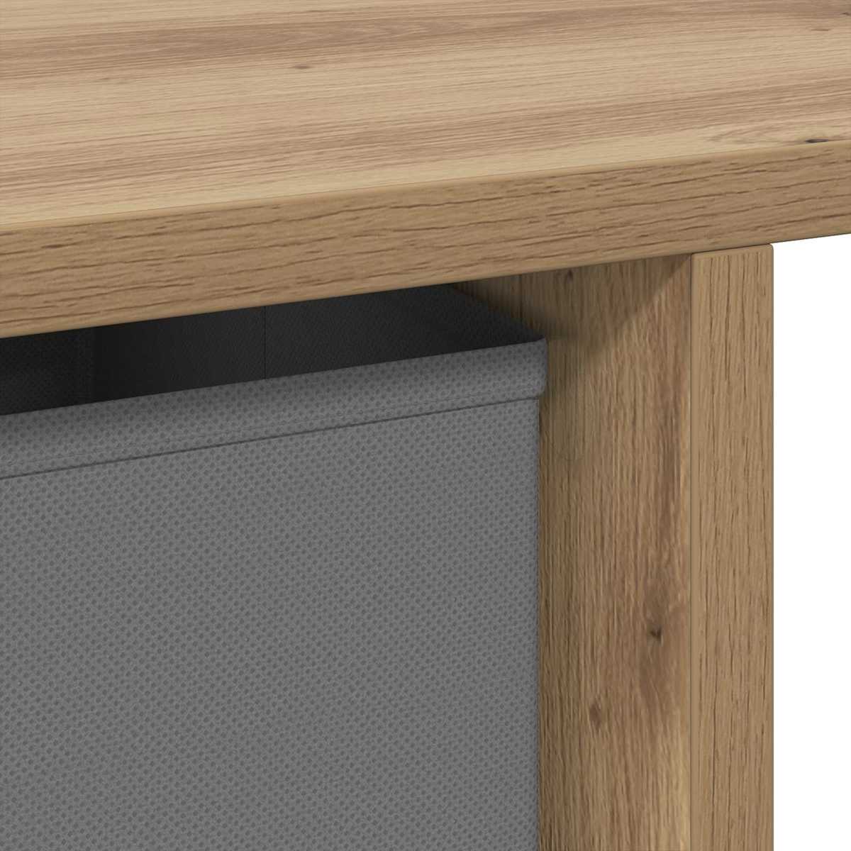 Bord 100 x 40 x 75 cm Konstrueret træ - Billede 9