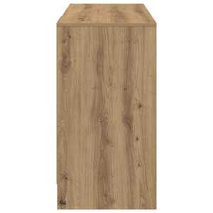 Stůl Artisanový dub kompozitní dřevo 100 x 40 x 75 cm - obrázek 7