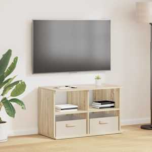 Stojan na TV se zásuvkou Sonoma dub 79 x 40 x 48 cm - obrázek 1