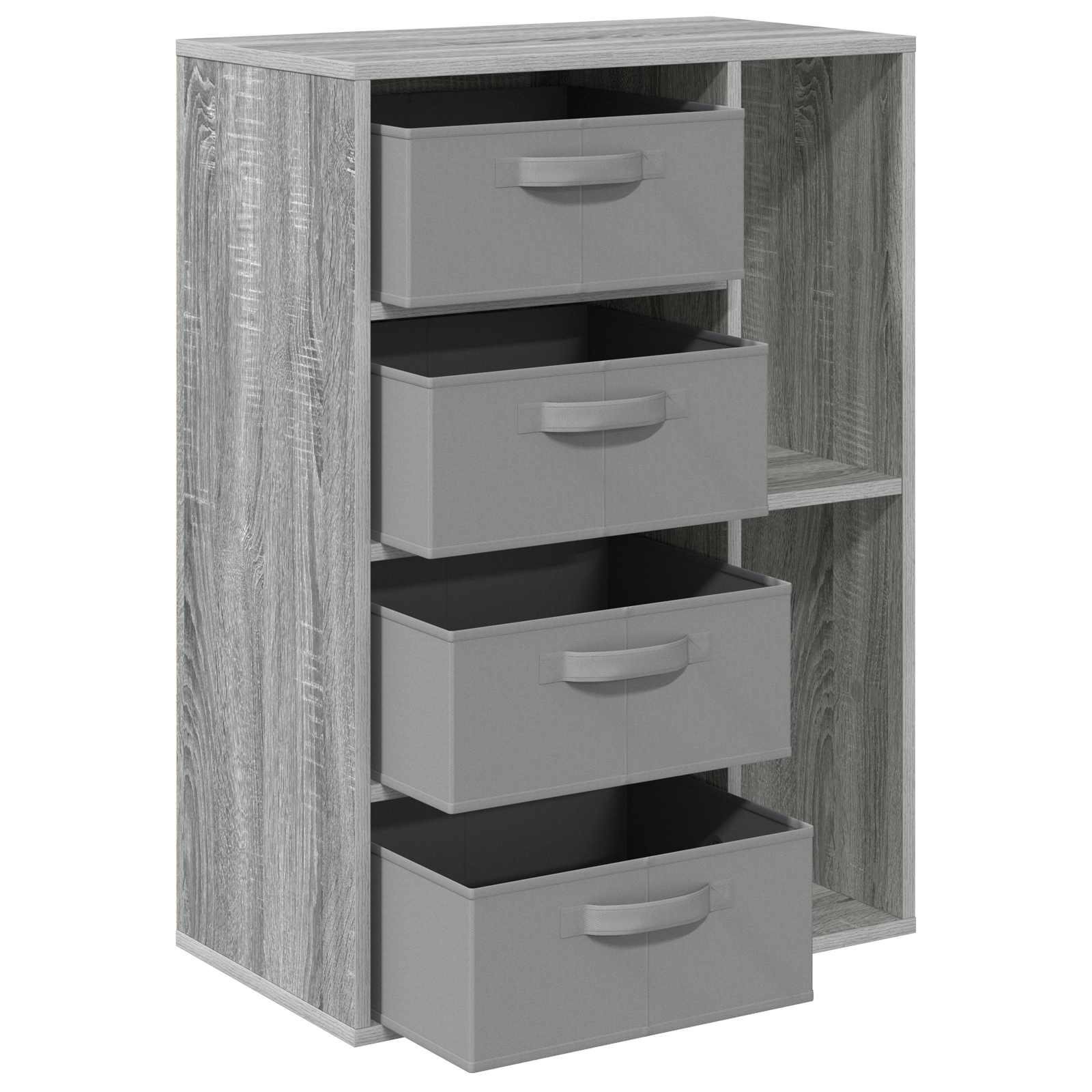 Servírovací skříň se zásuvkou Šedá Sonoma 60 x 33,5 x 84 cm - obrázek 2