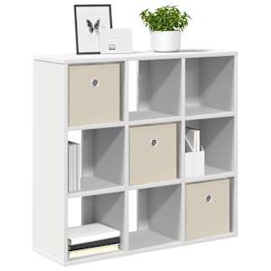 Servírovací skříň se zásuvkou Bílá 73,5 x 24 x 69,5 cm - obrázek 3