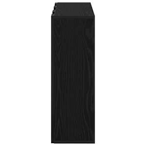 Servírovací skříň se zásuvkou Černý dub 73,5 x 24 x 69,5 cm - obrázek 7