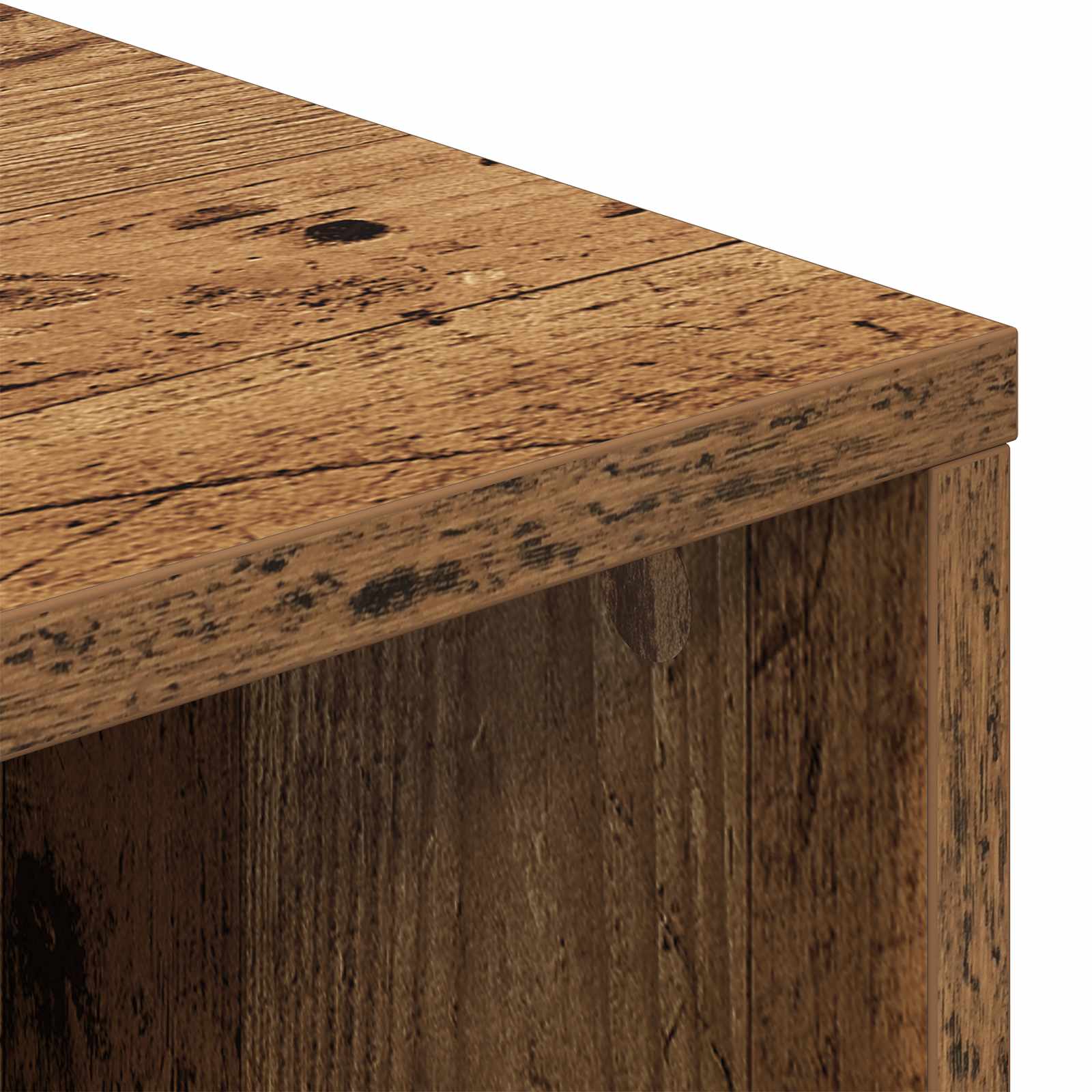Servírovací skříň se zásuvkou Staré dřevo 73,5 x 24 x 69,5 cm - obrázek 9