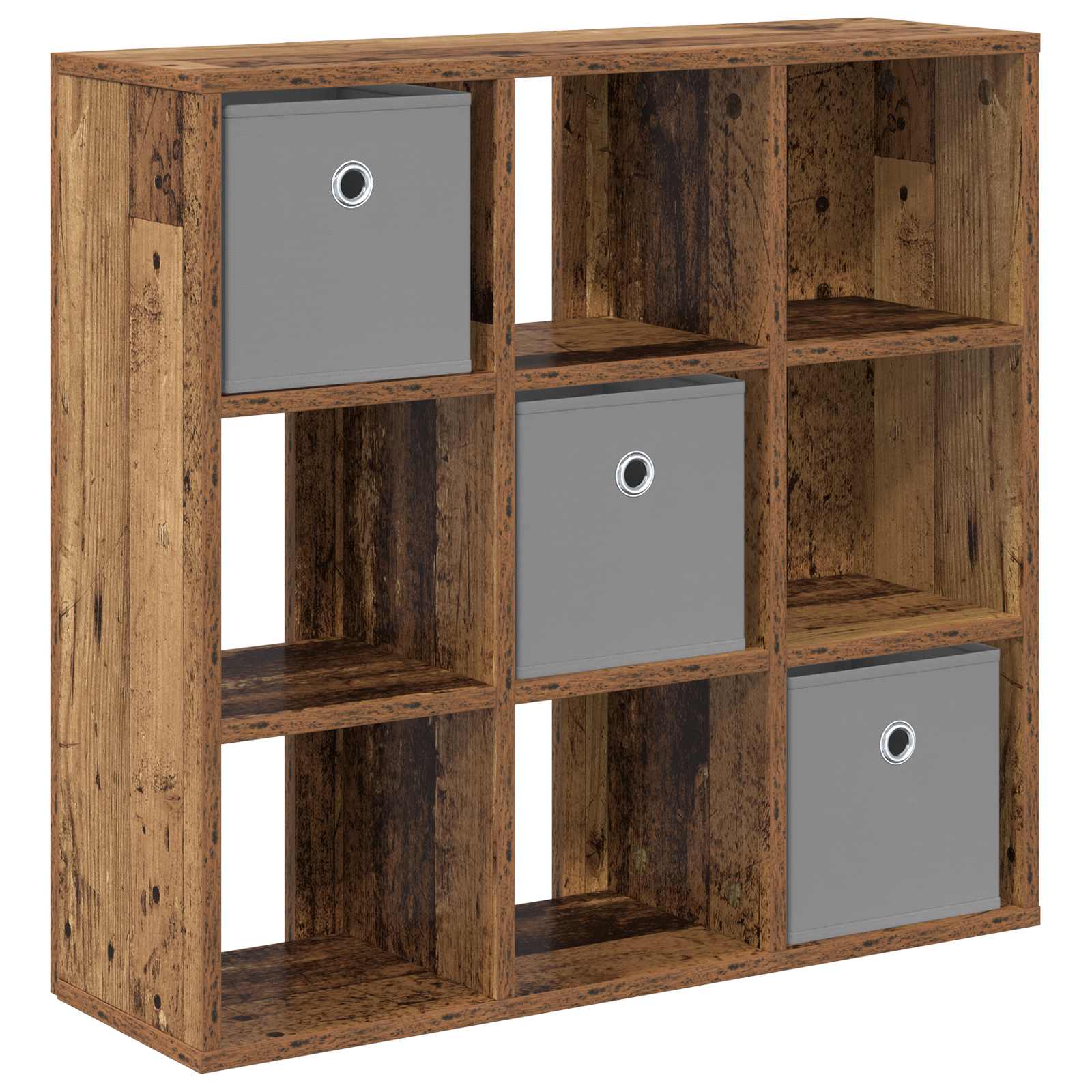 Servírovací skříň se zásuvkou Staré dřevo 73,5 x 24 x 69,5 cm - obrázek 2