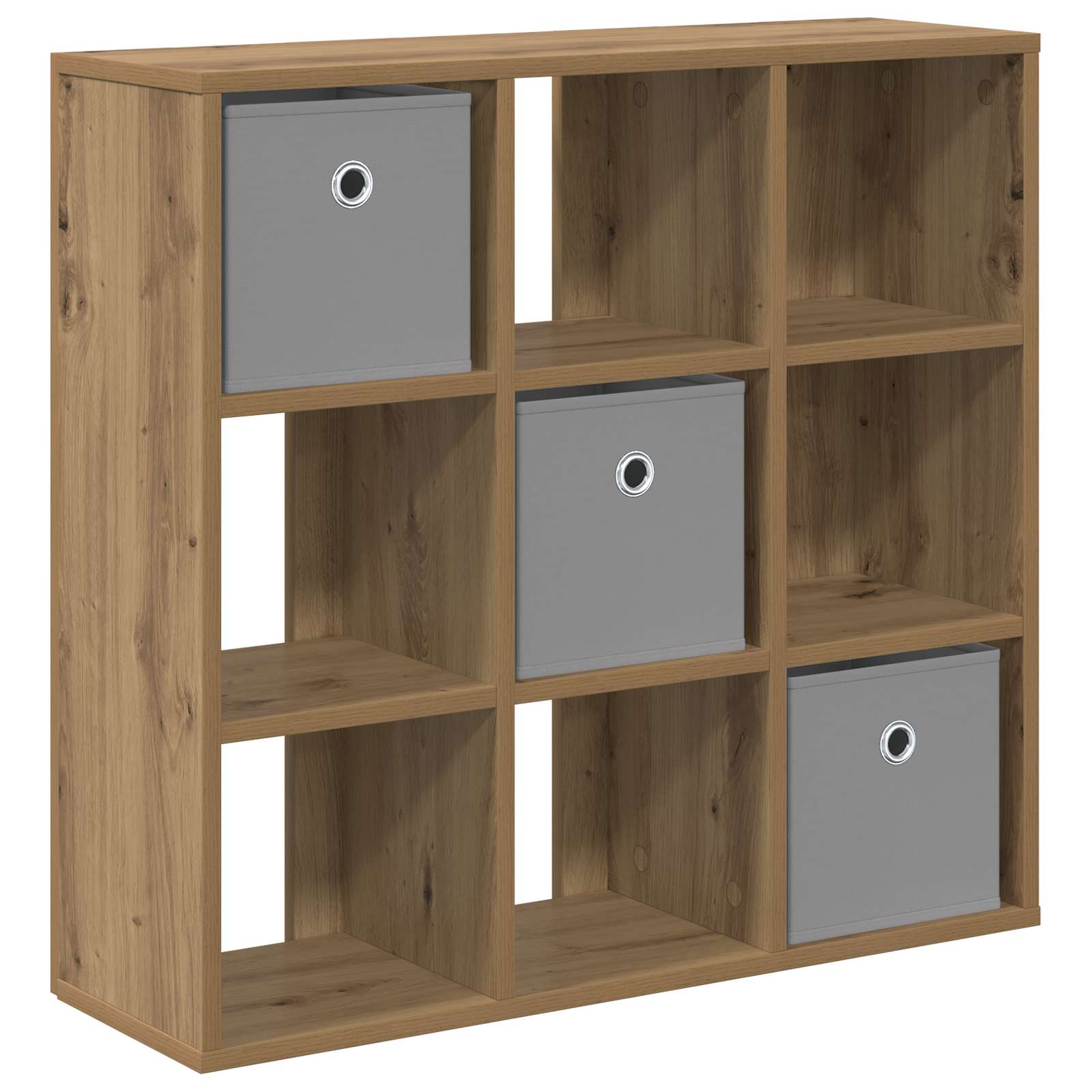 Servírovací skříň Artisanový dub 73,5 x 24 x 69,5 cm - obrázek 2
