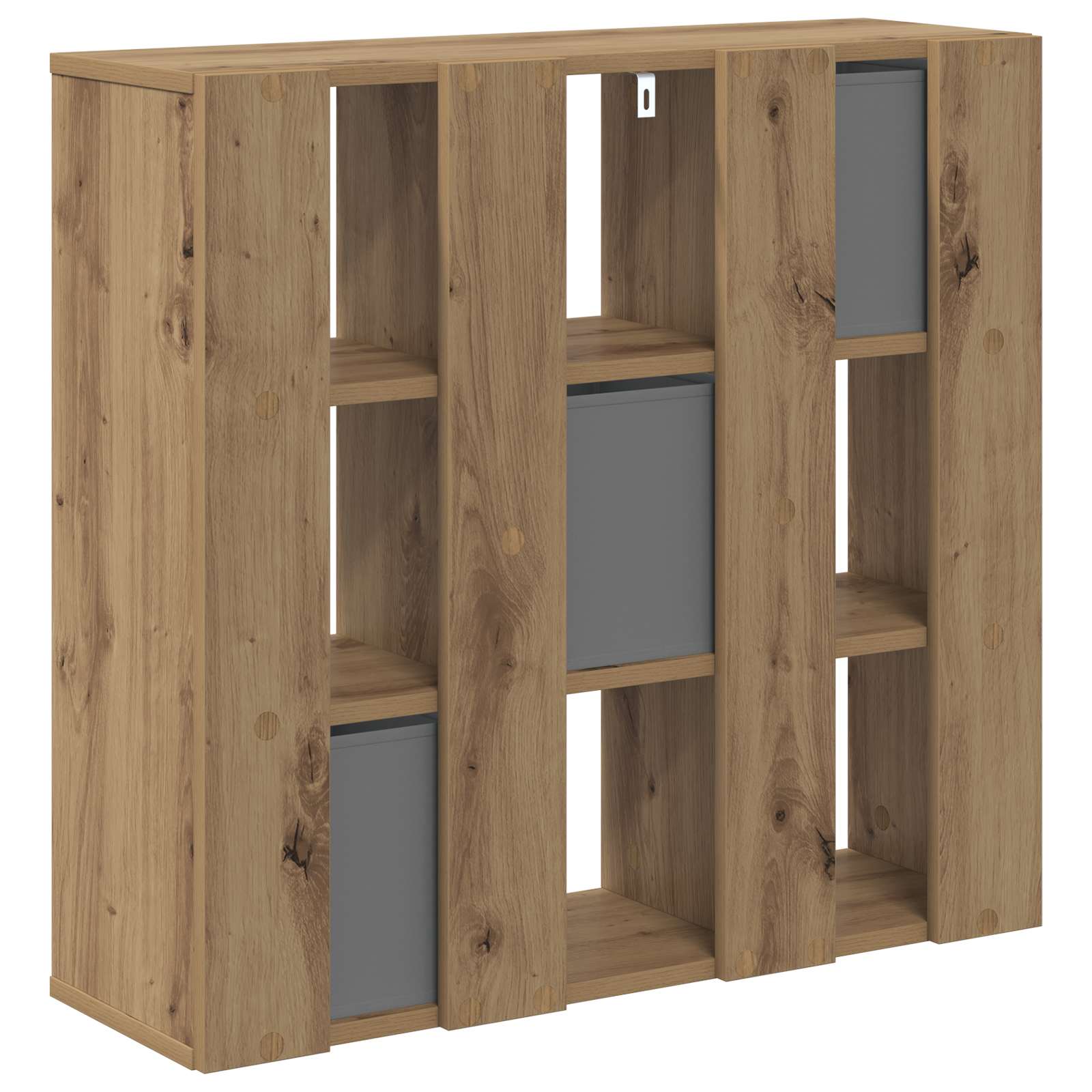 Servírovací skříň Artisanový dub 73,5 x 24 x 69,5 cm - obrázek 8