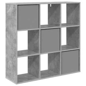 Servírovací skříň se zásuvkou Betonově šedá 102 x 31 x 99,5 cm - obrázek 8