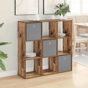Servírovací skříň se zásuvkou Staré dřevo 102 x 31 x 99,5 cm - obrázek 1