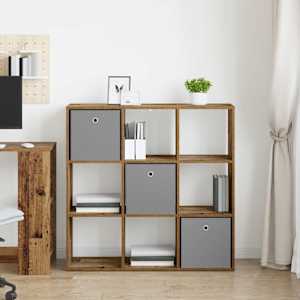 Servírovací skříň se zásuvkou Staré dřevo 102 x 31 x 99,5 cm - obrázek 4