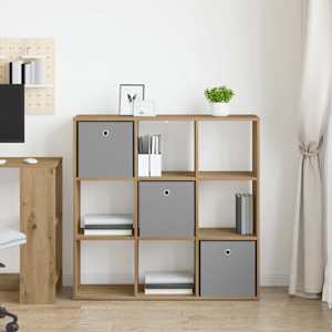 Servírovací skříň Artisanový dub 102 x 31 x 99,5 cm - obrázek 4