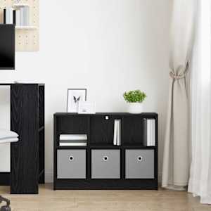 Servírovací skříň se zásuvkou Černý dub 73,5 x 22,5 x 53,5 cm - obrázek 4